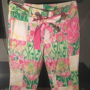 Lilly Pulitzer patterned capris